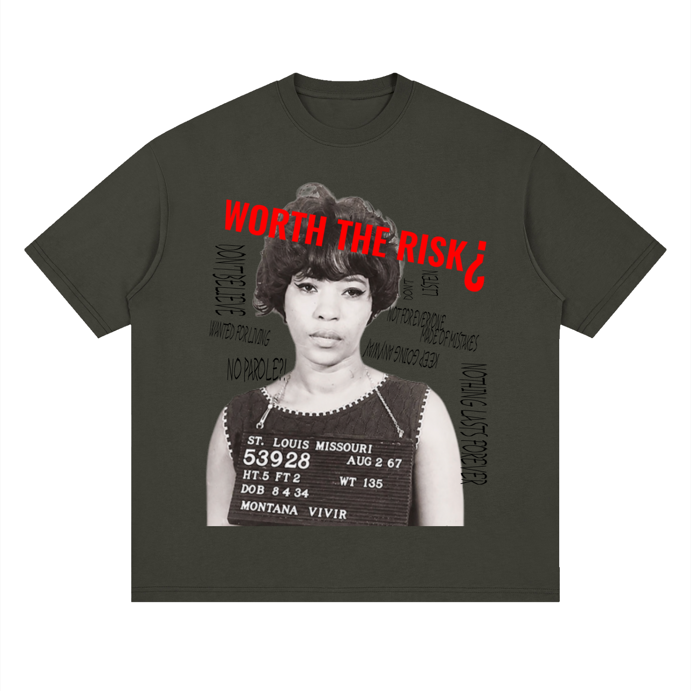 Distressed Arrested Tee