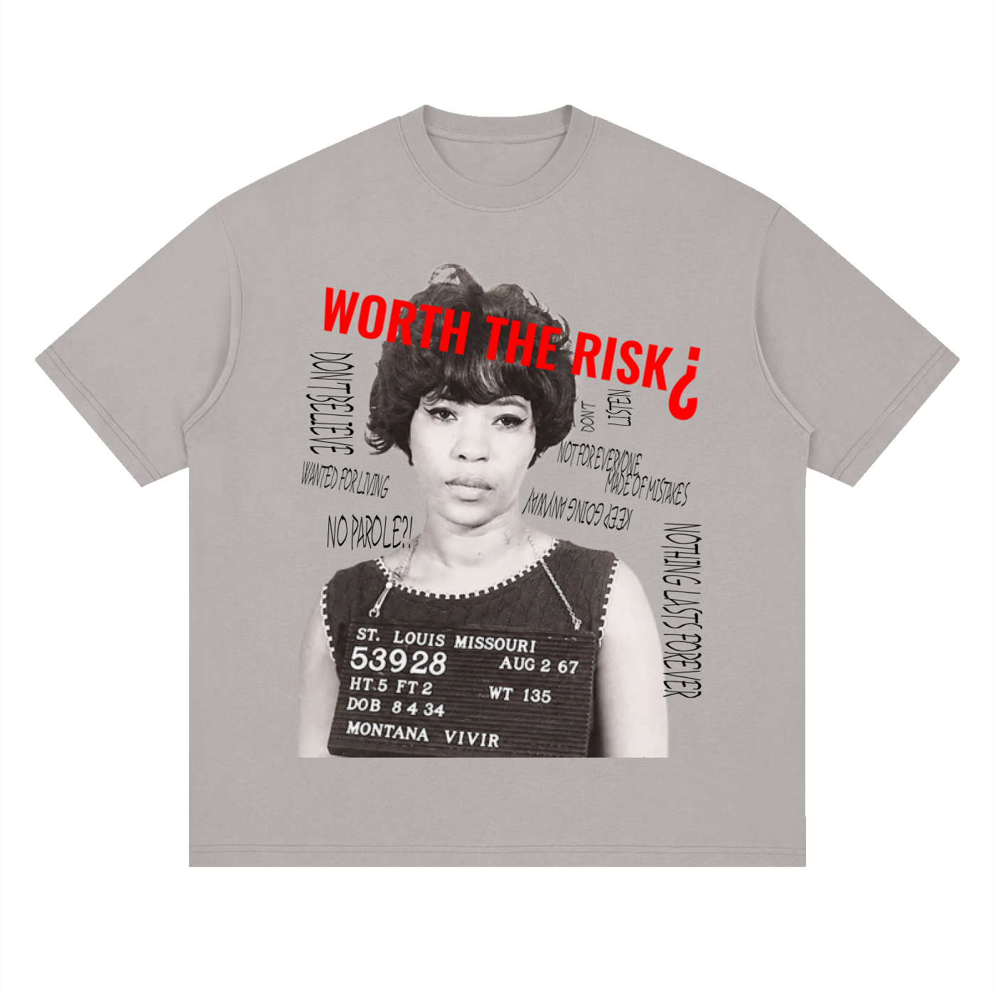 Distressed Arrested Tee