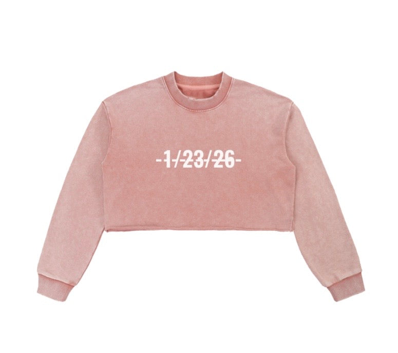 "Nothing Last" Cropped Sweater