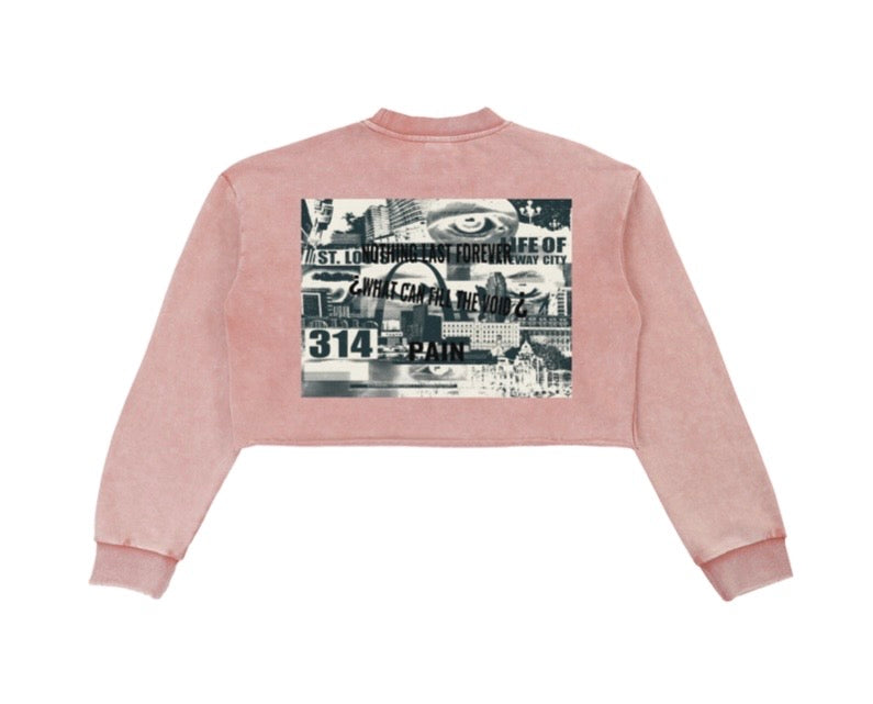 "Nothing Last" Cropped Sweater