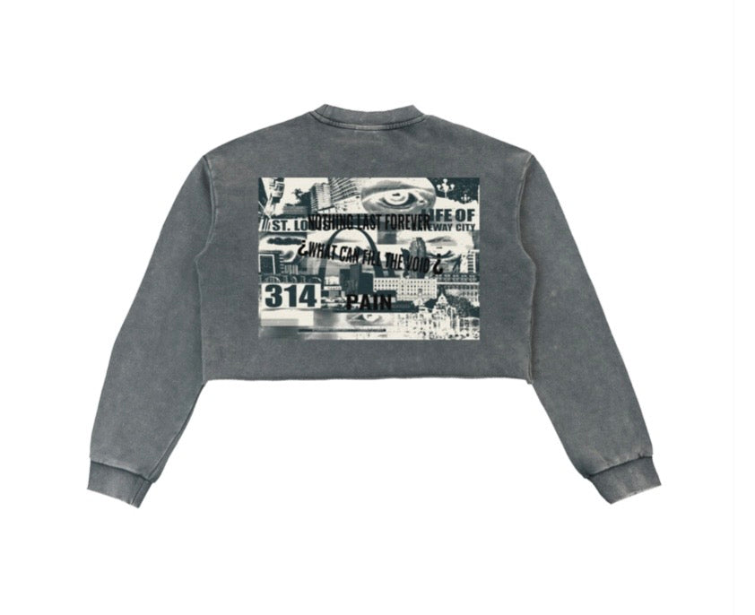 "Nothing Last" Cropped Sweater