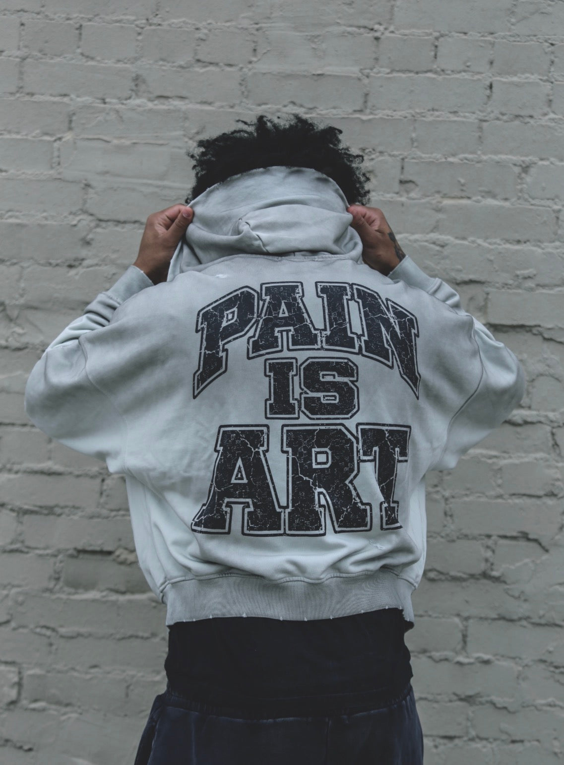 “Pain is Art” Pullover